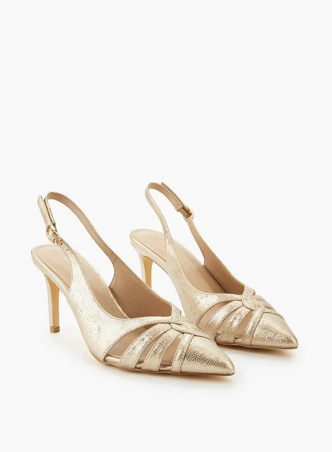 فلورا بيلا من شو إكسبرس صنادل نسائية بكعب خلفي كاجوال